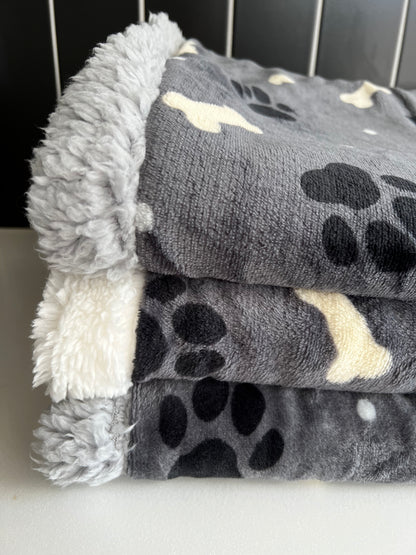 Grey Paw & Bone Pet Snuggle Sack